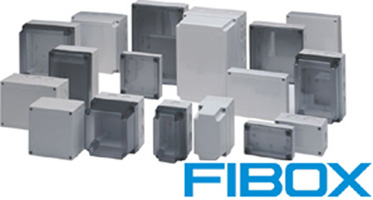 Fibox Plast kabinet og monterings boxe