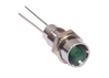 LED indikator 3mm grøn indv. reflektor