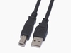 USB-AB-2M USB KABEL 4-POL AB SORT