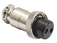 M5900A mikrofonstik 2 pol for kabel