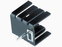 Kølefinne clip-on 19x12,8x12,7mm PCB