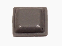 Gummiben BS20 grå 10x10x2,5 mm 242/ark