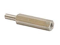 Afstandsstag messing 20x5mm3MG 8mm tap
