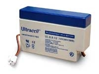 Sealed 12V 0,8Ah Ultracell bly batteri